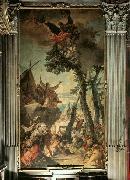 TIEPOLO, Giovanni Domenico The Gathering of Manna oil painting artist